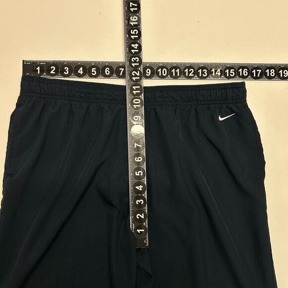 Nike Track Pants Mens Large Blue Drawstring Pockets Measures 32x32 - Picture 6 of 13